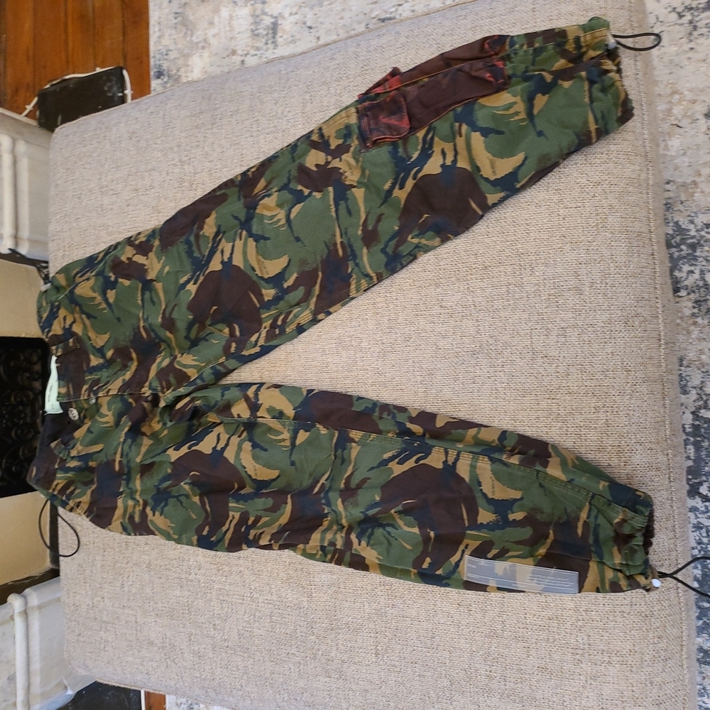Genuine Off-White Camo pants.